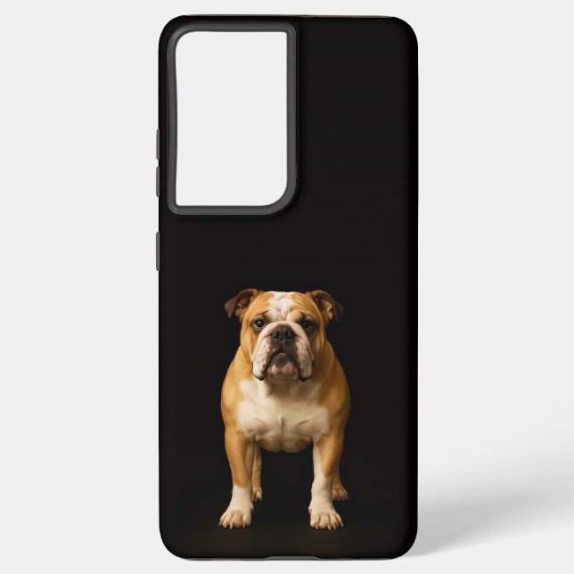 Funda Para Samsung Galaxy Black 4 Luxe Galaxy S21 Ultra, Stamina Bulldog (Reverso )
