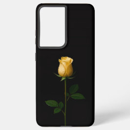 Funda Para Samsung Galaxy S21 Ultra Black 4 Luxe Galaxy S21 Ultra, Sunlit Yellow Rose