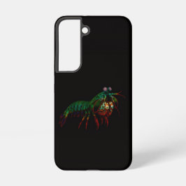 Funda Para Samsung Galaxy S22 Black 4 Luxe Galaxy S22 Case, Mantis Shrimp