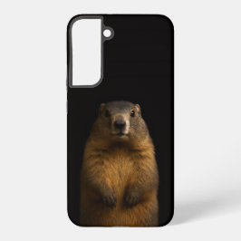 Funda Para Samsung Galaxy S22+ Black 4 Luxe Galaxy S22 Plus, Fluffy Marmot