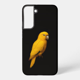 Funda Para Samsung Galaxy S22+ Black 4 Luxe Galaxy S22 Plus, Golden Parakeet