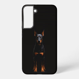 Funda Para Samsung Galaxy S22+ Black 4 Luxe Galaxy S22 Plus, Guardian Doberman