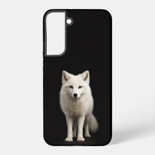 Funda Para Samsung Galaxy Black 4 Luxe Galaxy S22 Plus, Ivory Arctic Fox (Reverso )