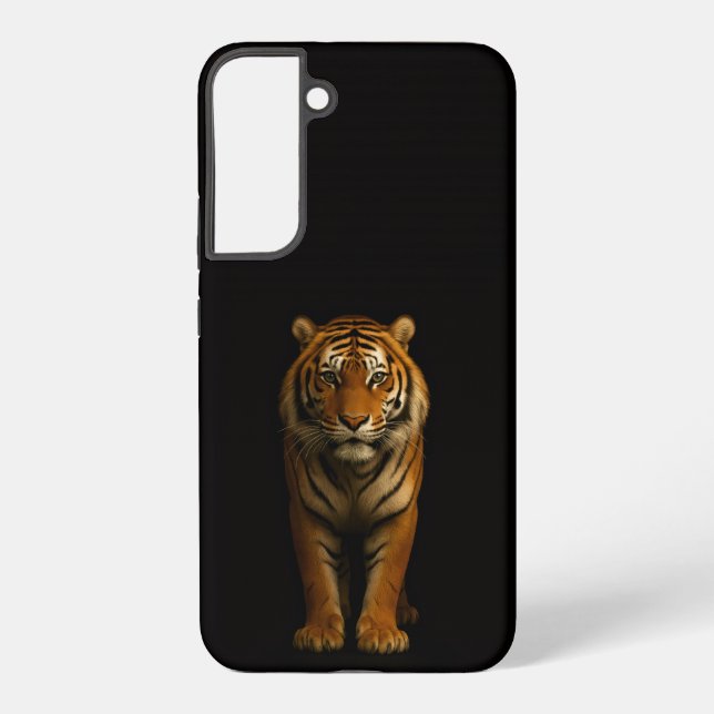 Funda Para Samsung Galaxy Black 4 Luxe Galaxy S22 Plus, Noble Tiger (Reverso )