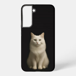 Funda Para Samsung Galaxy S22+ Black 4 Luxe Galaxy S22 Plus, Turkish Angora Cat