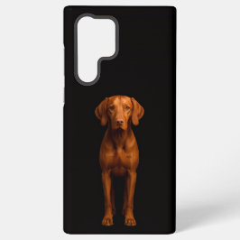 Funda Para Samsung Galaxy S22 Ultra Black 4 Luxe Galaxy S22 Ultra, Agile Vizsla Dog