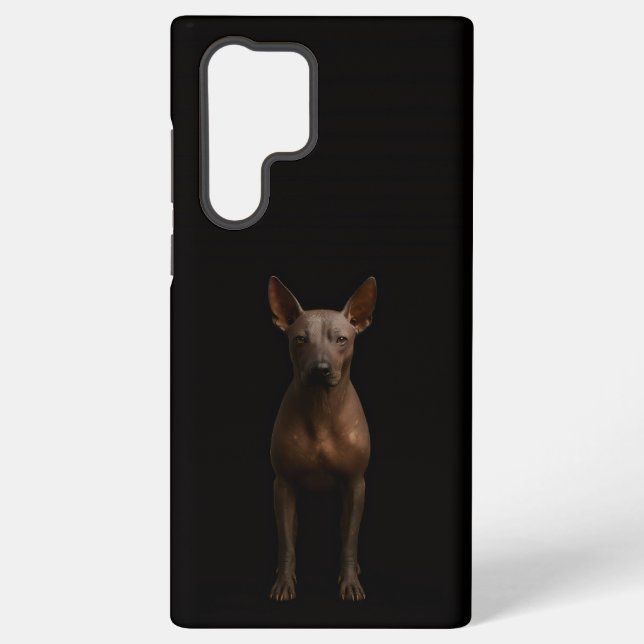 Funda Para Samsung Galaxy Black 4 Luxe Galaxy S22 Ultra, Argentine Pila Dog (Reverso )