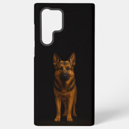 Funda Para Samsung Galaxy S22 Ultra Black 4 Luxe Galaxy S22 Ultra, German Shepherd