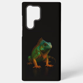 Funda Para Samsung Galaxy S22 Ultra Black 4 Luxe Galaxy S22 Ultra, Green Iguana