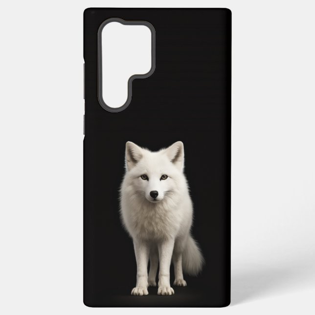 Funda Para Samsung Galaxy Black 4 Luxe Galaxy S22 Ultra, Ivory Arctic Fox (Reverso )