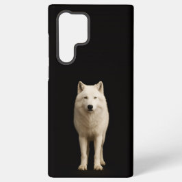 Funda Para Samsung Galaxy S22 Ultra Black 4 Luxe Galaxy S22 Ultra, Ivory Arctic Wolf