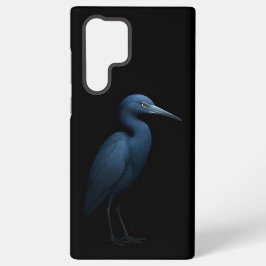 Funda Para Samsung Galaxy S22 Ultra Black 4 Luxe Galaxy S22 Ultra, Little Blue Heron