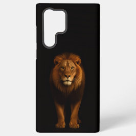 Funda Para Samsung Galaxy S22 Ultra Black 4 Luxe Galaxy S22 Ultra, Majestic Lion