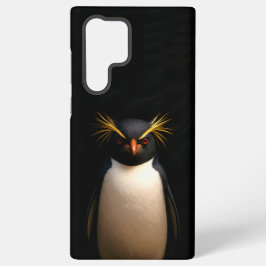 Funda Para Samsung Galaxy S22 Ultra Black 4 Luxe Galaxy S22 Ultra, Rockhopper Pingüino