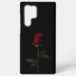 Funda Para Samsung Galaxy S22 Ultra Black 4 Luxe Galaxy S22 Ultra, Velvet Red Rose