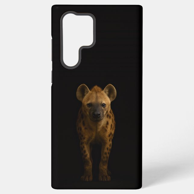 Funda Para Samsung Galaxy Black 4 Luxe Galaxy S22 Ultra, Wild Spotted Hyena (Reverso )