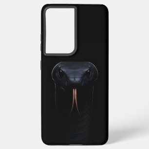 Funda Para Samsung Galaxy S21+ Black 4 Luxe Samsung Galaxy S21 Plus, Black Mamba