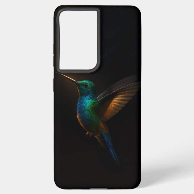 Funda Para Samsung Galaxy Black 4 Luxe Samsung Galaxy S21 Plus, Flying Bird (Reverso )
