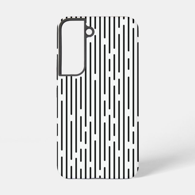 Funda Para Samsung Galaxy Black Line Geometric Pattern (Reverso )