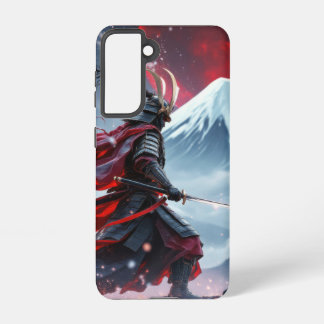 Funda Para Samsung Galaxy S21 Blood Moon Samurai: The Last Stand at Mount Fuji