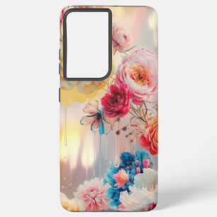 Funda Para Samsung Galaxy S21 Ultra Bloom eterno 02