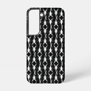 Funda Para Samsung Galaxy S22 Boda Blanca Gótica Escorpioones Patrón Personaliza