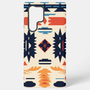 Funda Para Samsung Galaxy S22 Ultra Boho geométrico azteca tribal del suroeste