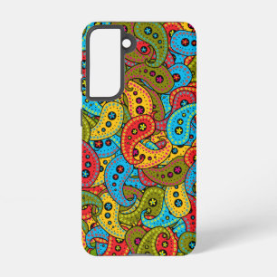 Funda Para Samsung Galaxy S21 Boho Paisley