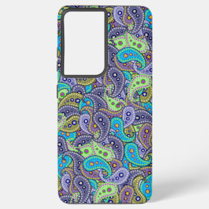 Funda Para Samsung Galaxy S21+ Boho Paisley