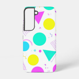 Funda Para Samsung Galaxy S22 Bold Neon Memphis Geometric 80s Design
