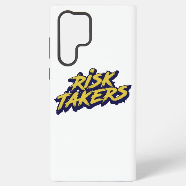 Funda Para Samsung Galaxy Bold "Risk Takers" Motivational (Reverso )