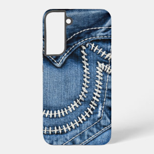 Funda Para Samsung Galaxy S22+ Bolsillo de vaqueros