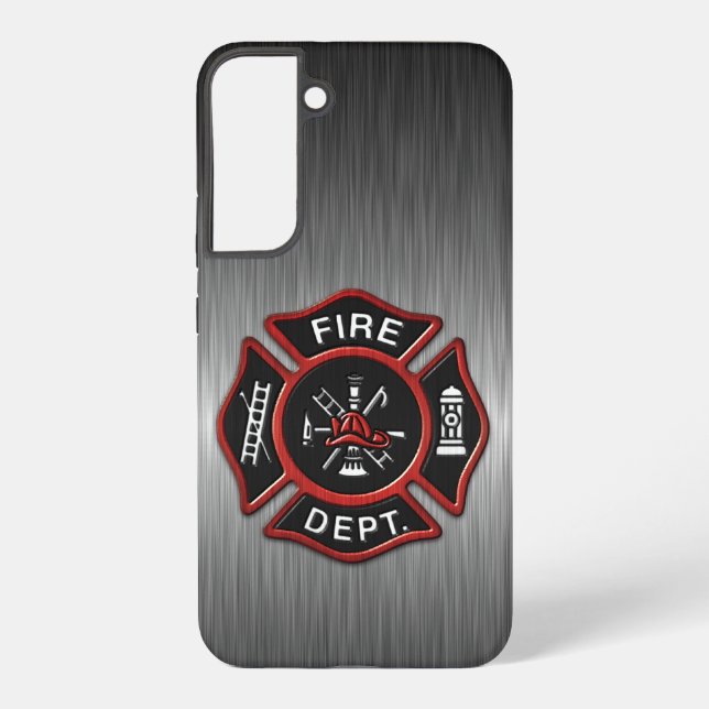 Funda Para Samsung Galaxy Bombero Deluxe (Reverso )