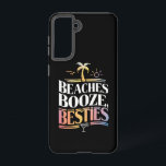 Funda Para Samsung Galaxy S21 Booze & Bestis Coconut Summer<br><div class="desc">Playas Booze & Besties Cocoteros vacaciones de verano</div>