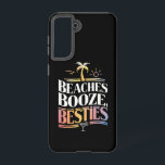 Funda Para Samsung Galaxy S21 Booze & Bestis Coconut Summer<br><div class="desc">Playas Booze & Besties Cocoteros vacaciones de verano</div>