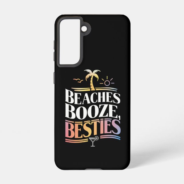 Funda Para Samsung Galaxy Booze & Bestis Coconut Summer (Reverso )
