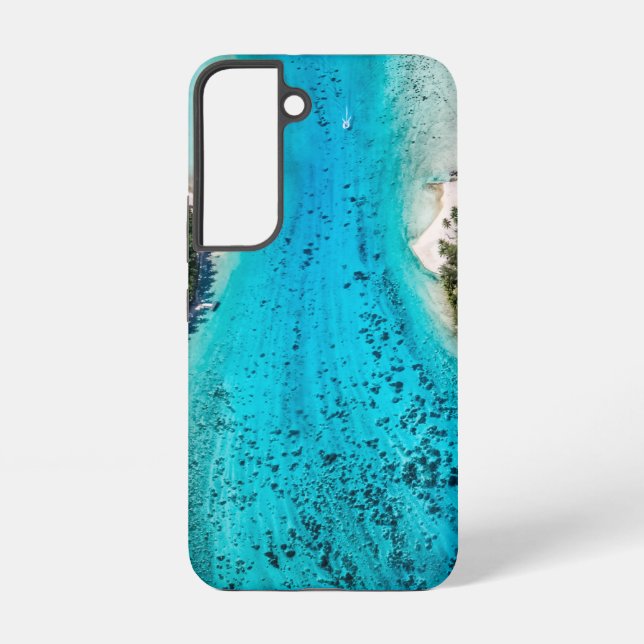 Funda Para Samsung Galaxy Bora Bora - Camino Al Océano (Reverso )