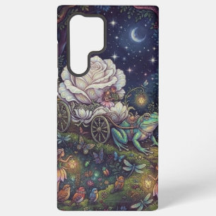 Funda Para Samsung Galaxy S22 Ultra Bosque de hadas de fantasía oscura a medianoche Gó
