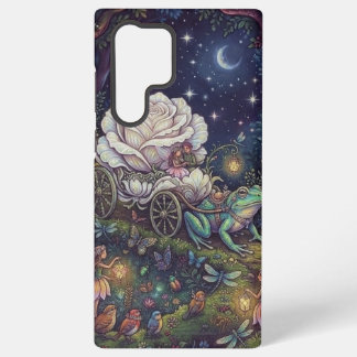 Funda Para Samsung Galaxy S22 Ultra Bosque de hadas de fantasía oscura a medianoche Gó