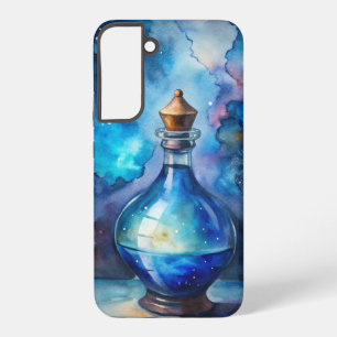 Funda Para Samsung Galaxy S22+ Botella de Poción de Galaxia Mística – Celestial F