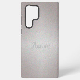 Funda Para Samsung Galaxy S22 Ultra Brillo de plata