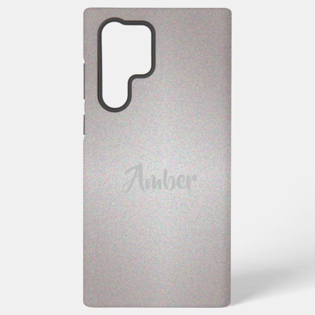 Funda Para Samsung Galaxy Brillo de plata (Reverso )