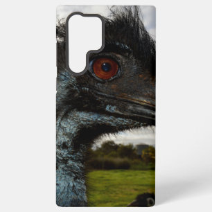 Funda Para Samsung Galaxy S22 Ultra "Brillo en el Ojo: La Curiosa Mirada de un Emú"