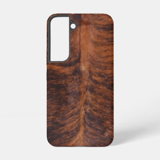Funda Para Samsung Galaxy S22 Brindle Piel de vaca