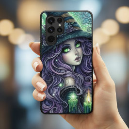 Funda Para Samsung Galaxy S22 Ultra Bruja Celestial Mística
