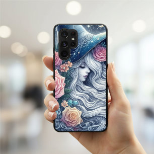 Funda Para Samsung Galaxy S22 Ultra Bruja del Sueño de la Rosa Celestial