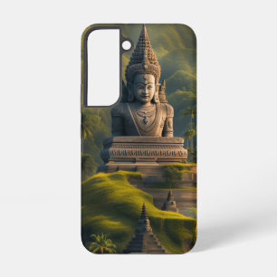 Funda Para Samsung Galaxy S22 Buda de la montaña de Indonesia 