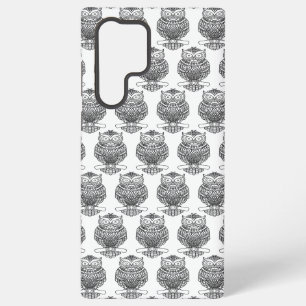 Funda Para Samsung Galaxy S22 Ultra Búho (blanco) - Funda Samsung