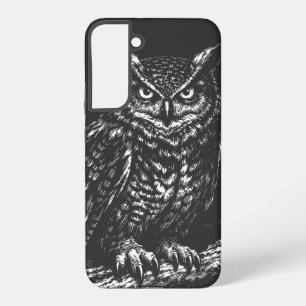 Funda Para Samsung Galaxy S22+ Búho cornudo — por BurnsInHell