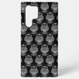 Funda Para Samsung Galaxy S22 Ultra Búho (negro) - Funda Samsung